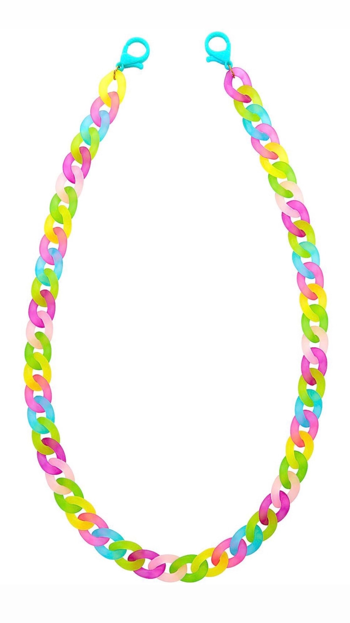 Acrylic rainbow chain