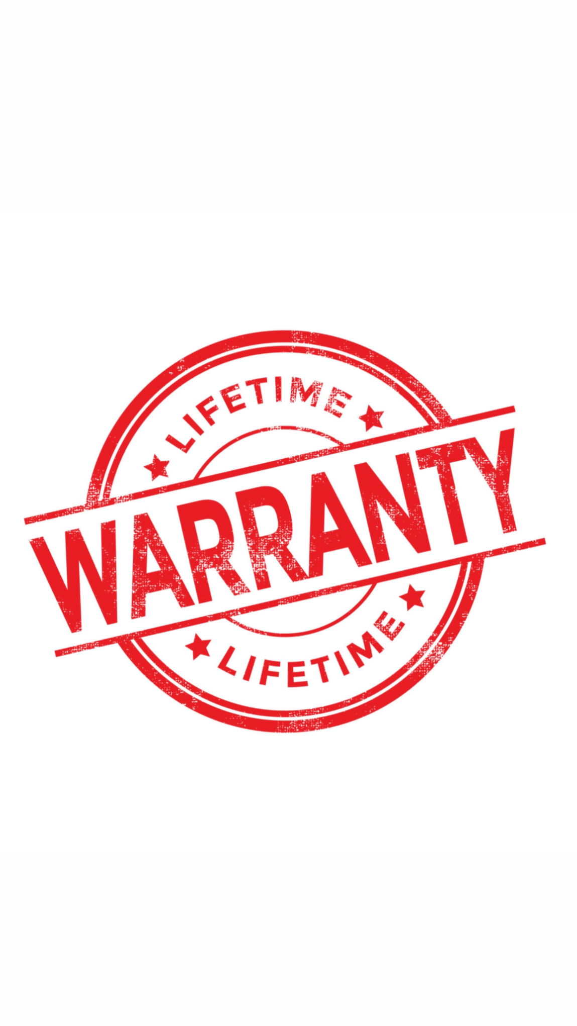 Lifetime warranty